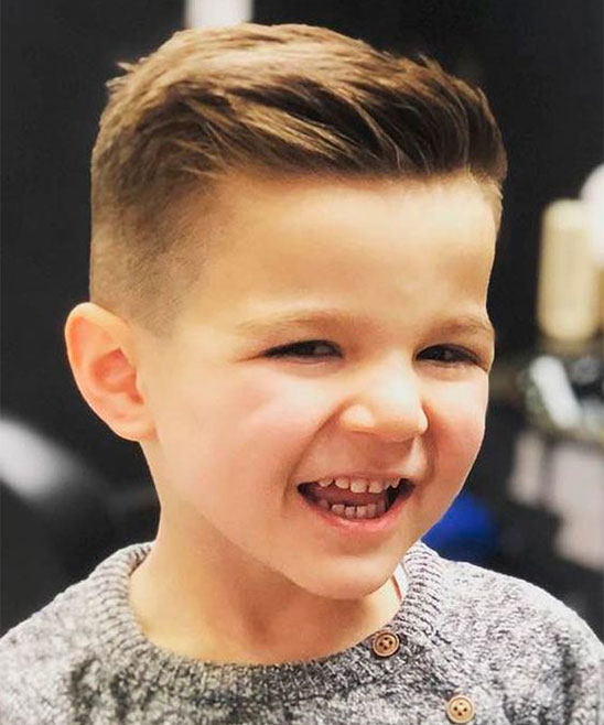 First Haircut of Little Baby Boy at Home by Parents. Cute Funny Portrait  Stock Image - Image of lifestyle, hair: 254792691