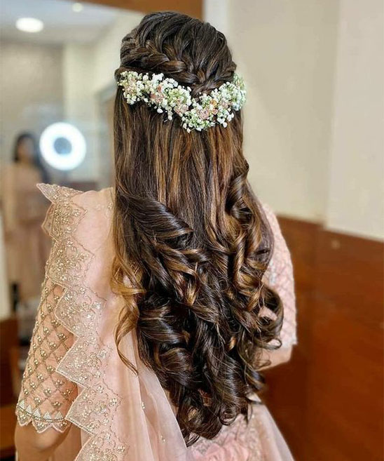 Hair Style with Jasmine for Saree for Weddings Photos (2)