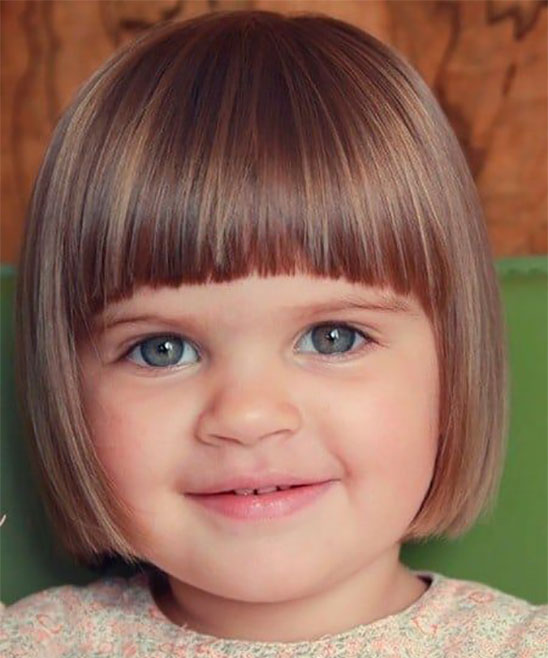 Haircuts Fringes for Kids Girls