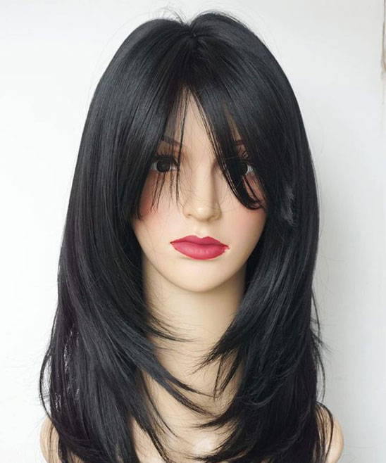 Haircuts for Long Straight Hair Round Face