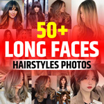 50+ Hairstyles for Long Faces (2024) Indian - TailoringinHindi