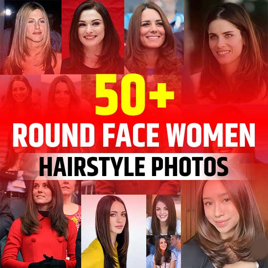 50+ Hairstyle for Round Face Women (2023) - TailoringinHindi