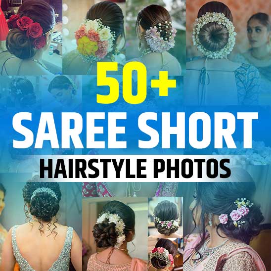 Top 12 Sexy Hairstyles for Sarees | Saree Hairstyles | Welcomenri