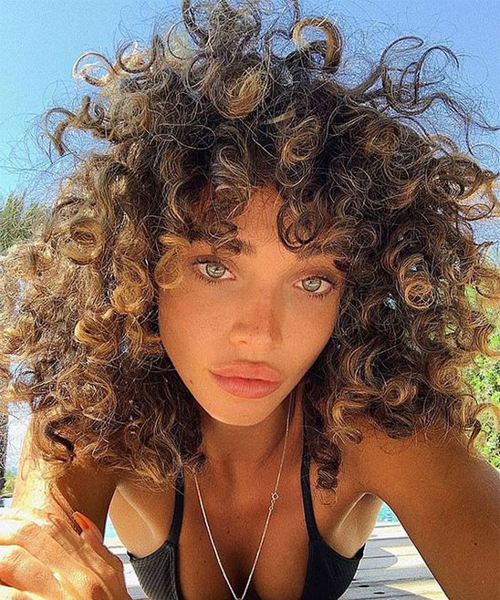 Hairstyles for Curly Hair Girls