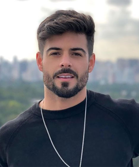 Half Fade Haircut Medium