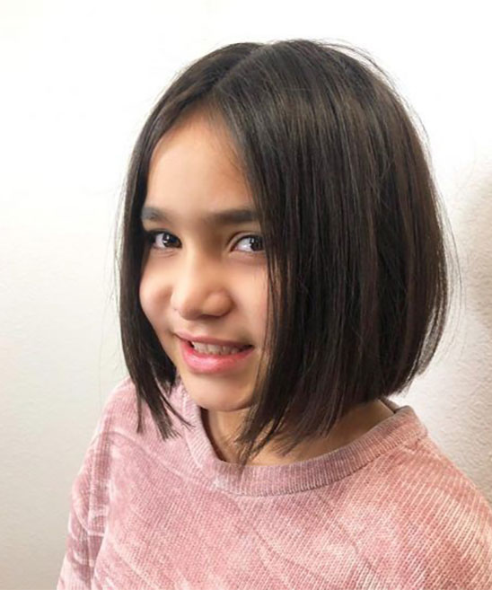 Indian Haircut Style for Kid Girl