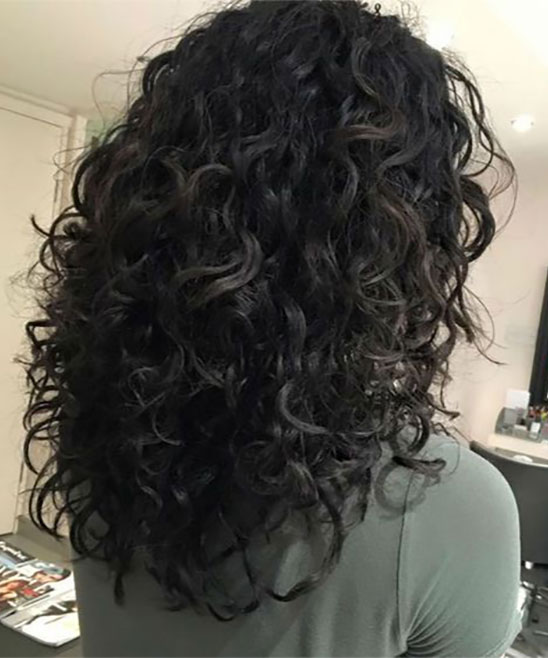 Light Curly Hair