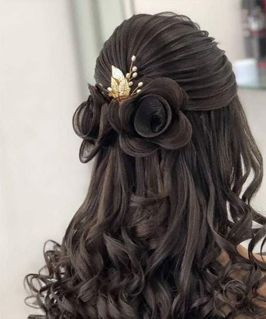 Long Hair Style Girl for Wedding
