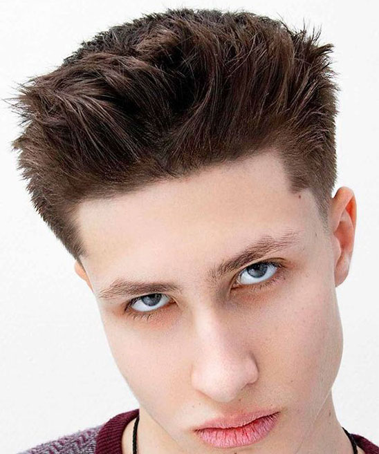 Medium Fade Haircut Black Men