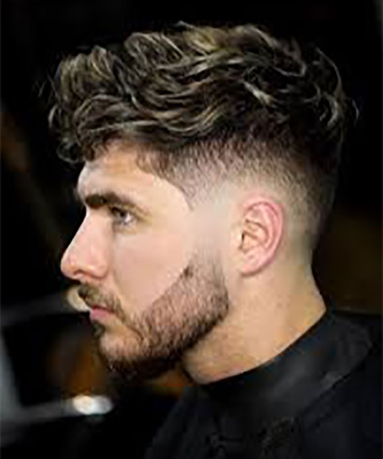 Medium Fade Haircut Military