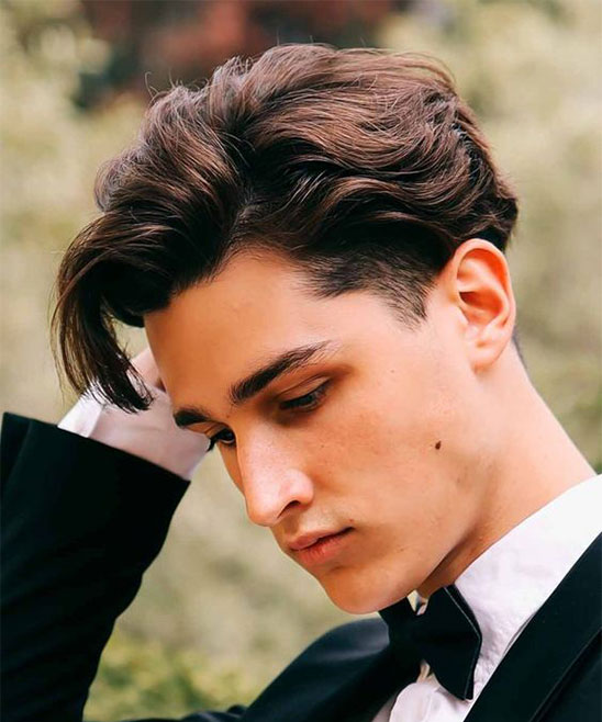 Medium Hair Fade Haircut