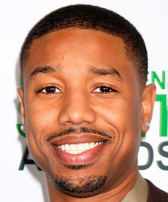 Medium Hair Length Haircuts with Side Fade