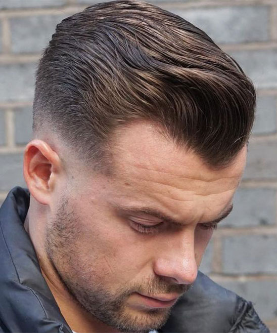 Medium Haircut Fade Low