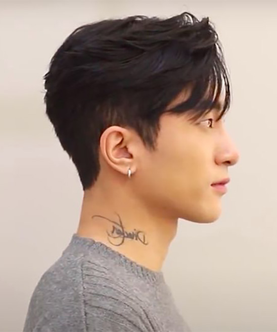 Medium Length Hair Style Boy