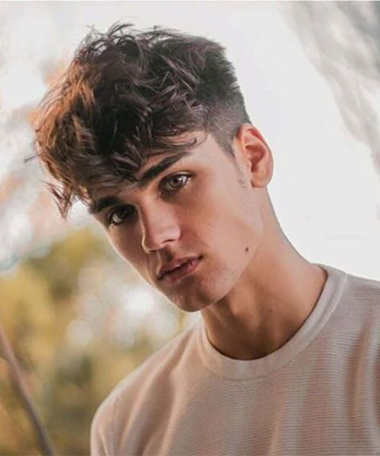 Medium Low Faded Hair Styles Boys Round Face