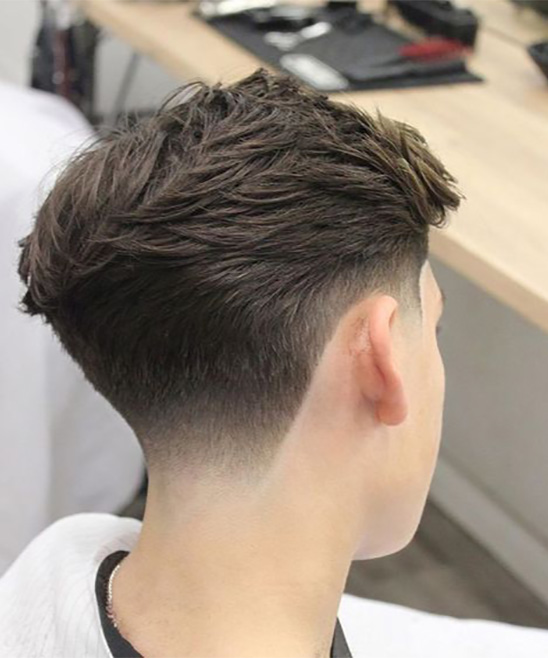 Medium Size Hair Style for Boys