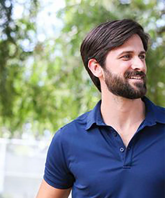 Mens Fade Haircut Medium