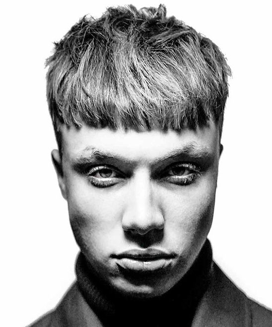 Men's Medium Fade Haircut