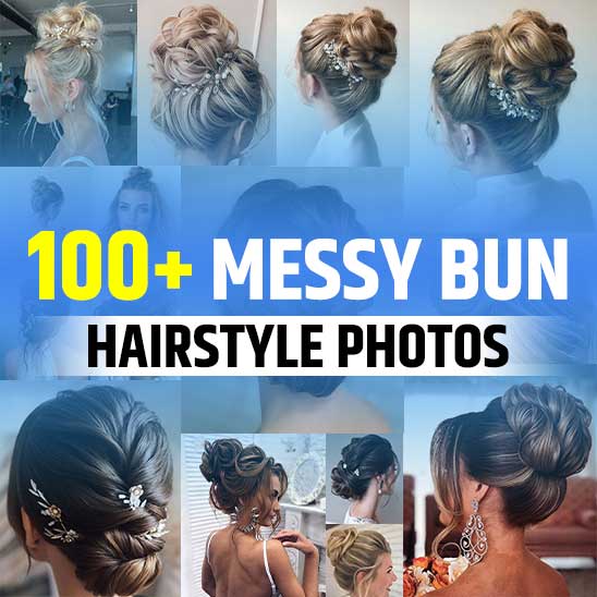Messy Bun Hairstyle