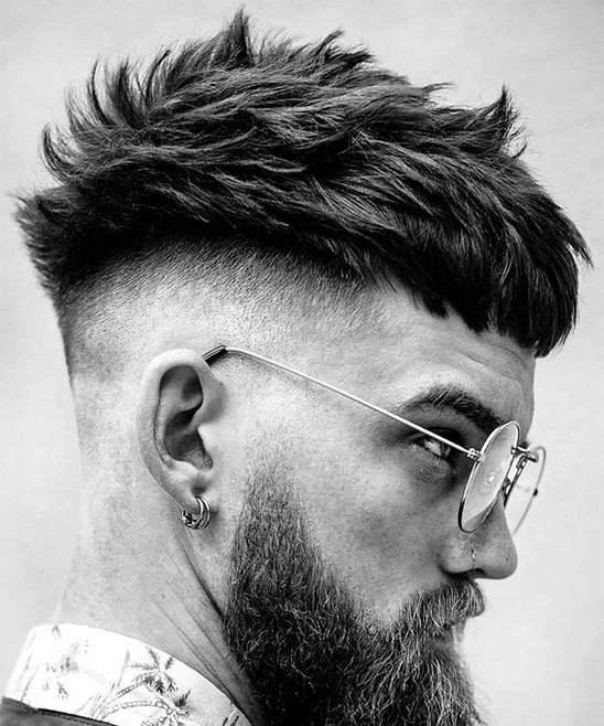 New Haircut for Men with Beard