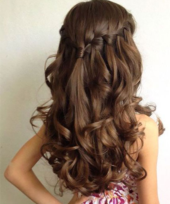 Party Hairstyles for Curly Hair