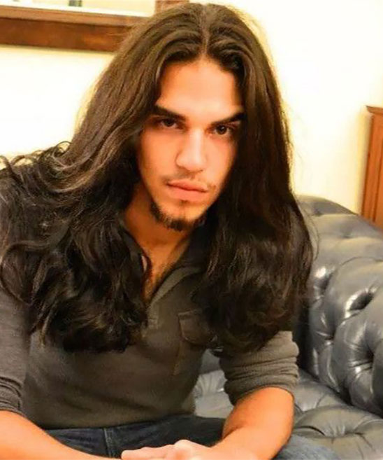 Round Face Haircut Men With Long Hair