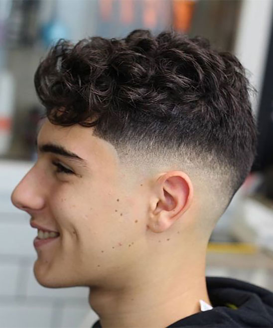 Short Hair Curly Hairstyles for Men