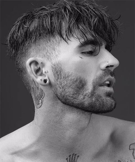 Short Hair Undercut Hairstyle Men