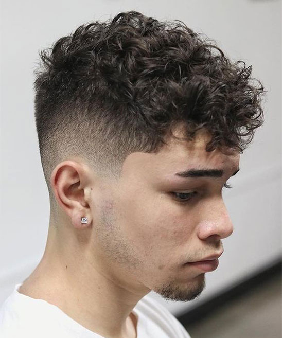 Short Haircut Styles for Men with Curly Hair