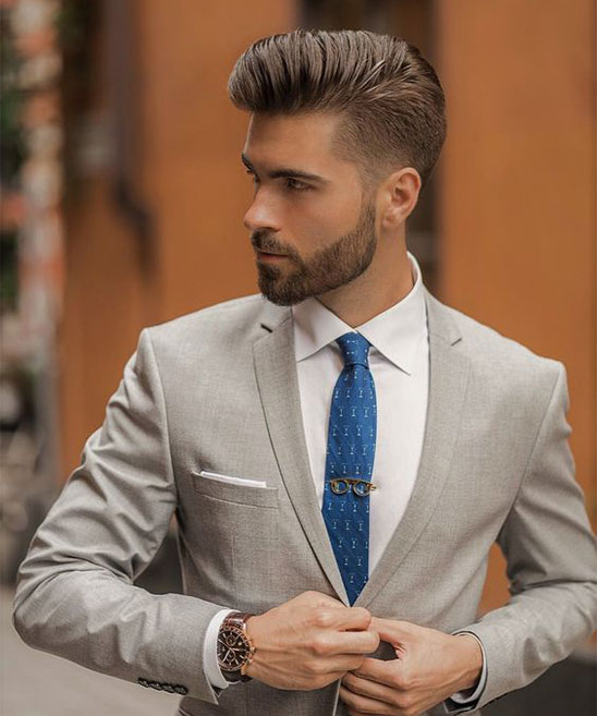 Short Hairstyles for Oval Face Men