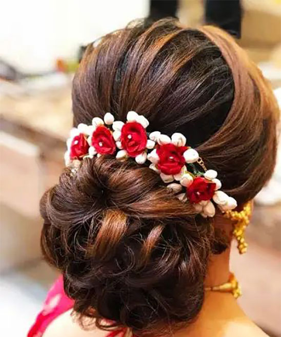 17 Voguish Ponytail Hairstyles For Brides To Try This Wedding Season! |  Long hair wedding styles, Hairstyles for gowns, Engagement hairstyles
