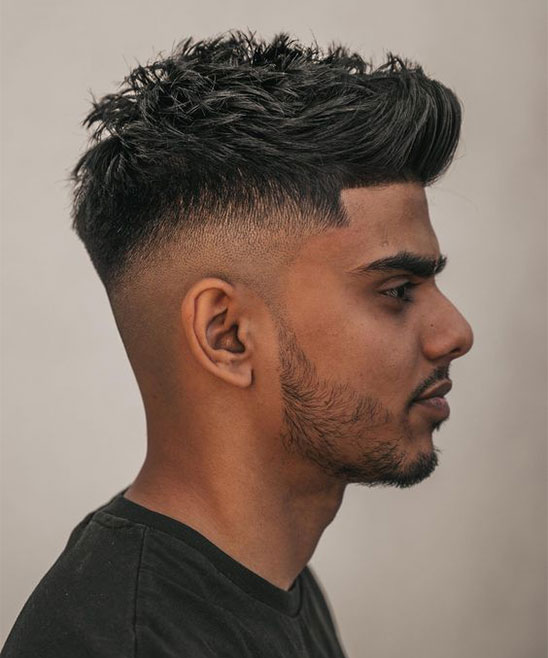 Medium Fade With Side Part  Man For Himself