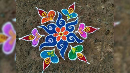 Are Rangoli Colours Different From Holi Colours