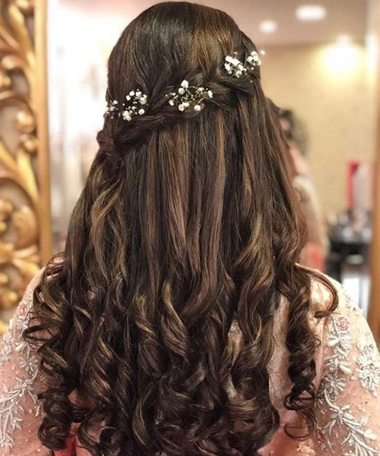 Bridal Hairstyle Open Hair