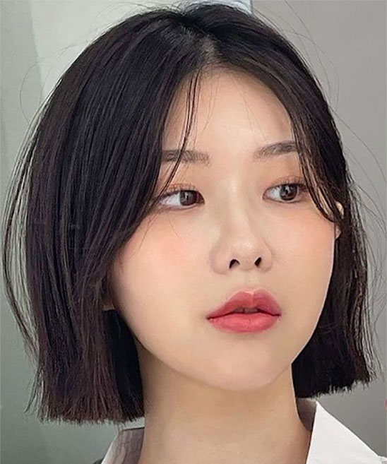 Cute Korean Short Hair