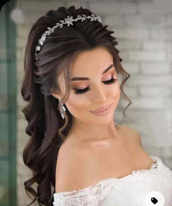 Engagement Bridal Hairstyle Traditional