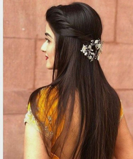 Engagement Gown Hairstyle