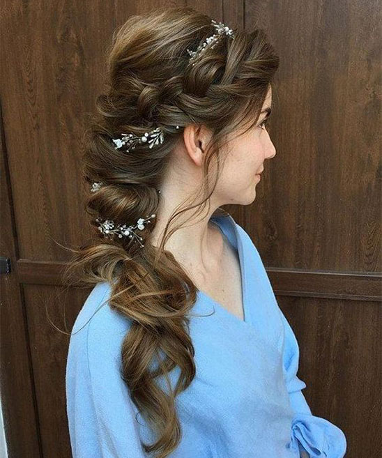 Flower Hairstyle Open Hair