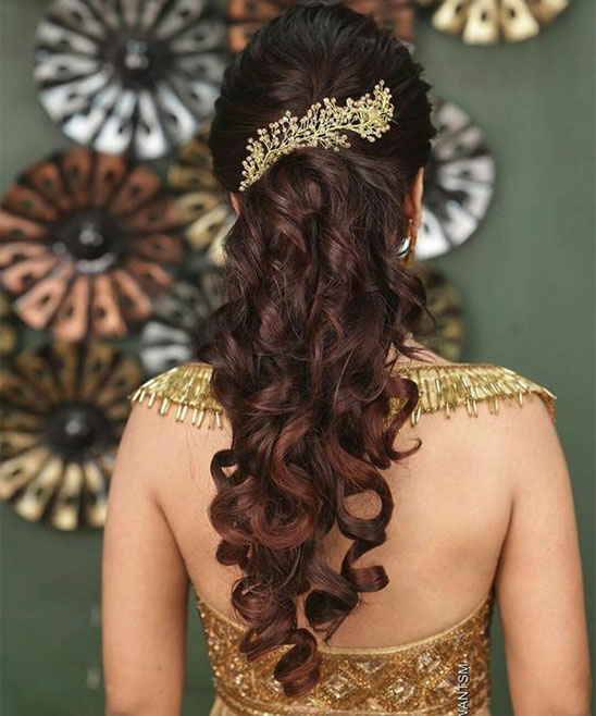 Hairstyle for Wedding Open Hair