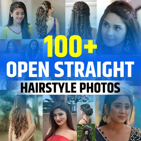 Hairstyles for Open Straight Hair