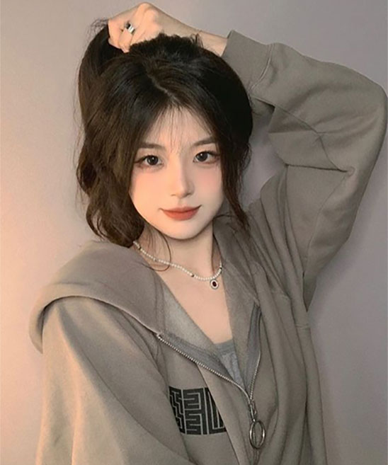 Korean Cut Hairstyle Girl