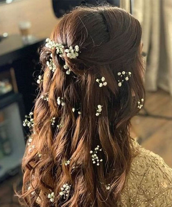 Open Hair Hairstyle for Long Hair