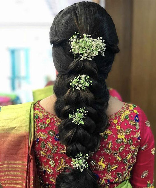 Open Hair Wedding Hairstyle