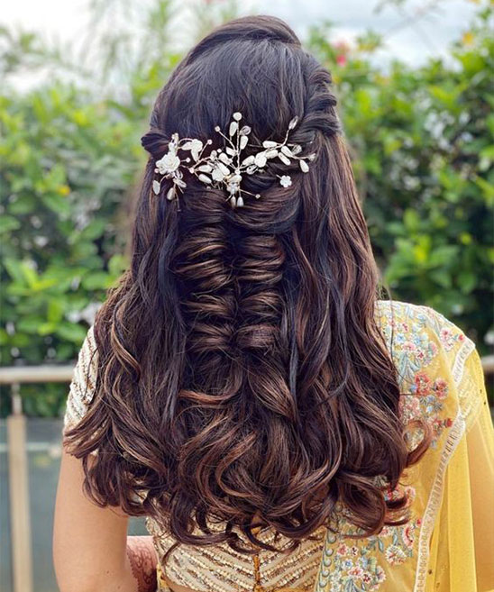 Open Hairstyles with Gowns
