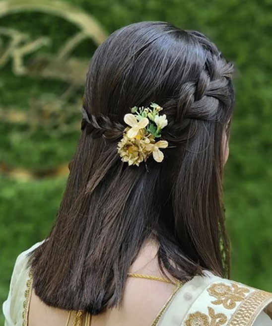 Reception Hairstyles for Open Straight Hair