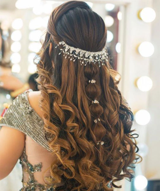 Share more than 154 open hair wedding hairstyle latest