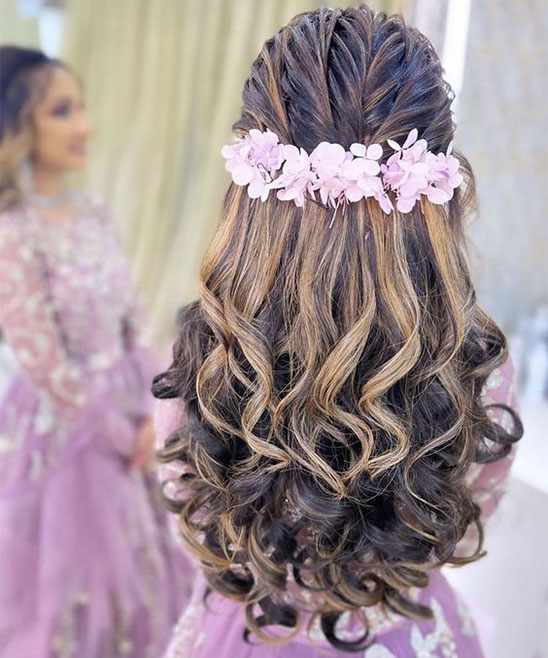 Wedding Hairstyle for Open Hair