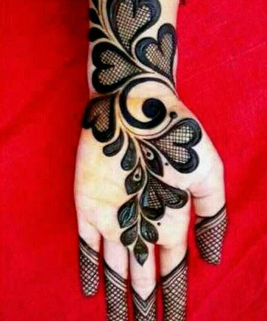 Arabic Mehndi Design Easy and Beautiful for Front Hand