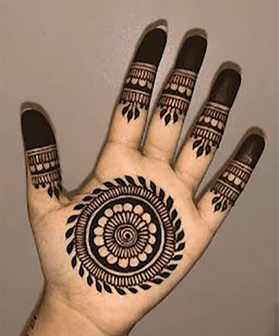 Beautiful and Easy Mehndi Designs for Front Hand