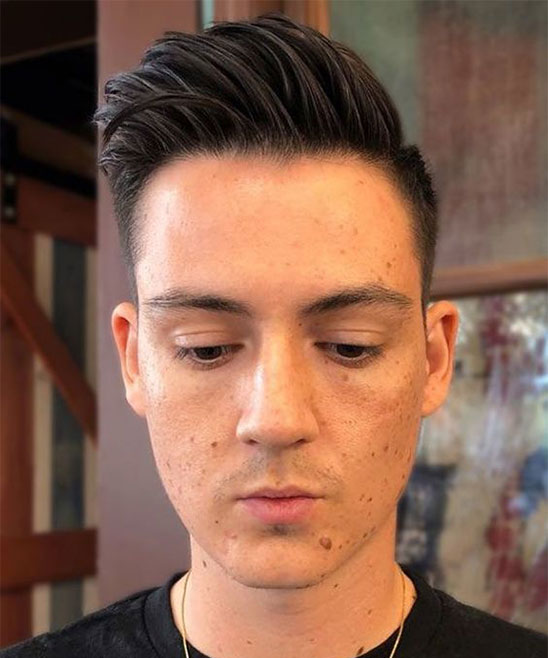 Best Oblong Face Hairstyles Male